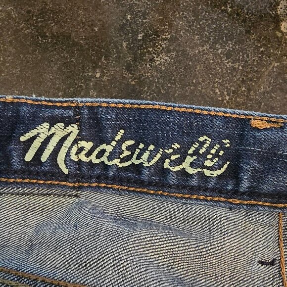 Madewell The Rail Straight Jean 28x34 Dark Wash - Picture 6 of 10